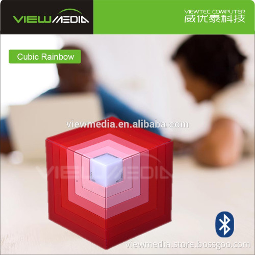 2016 Viewtec Cubic Rainbow spl subwoofer Bluetooth Speaker